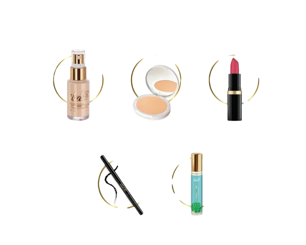 Makeup and Fragrance Set - Included Products