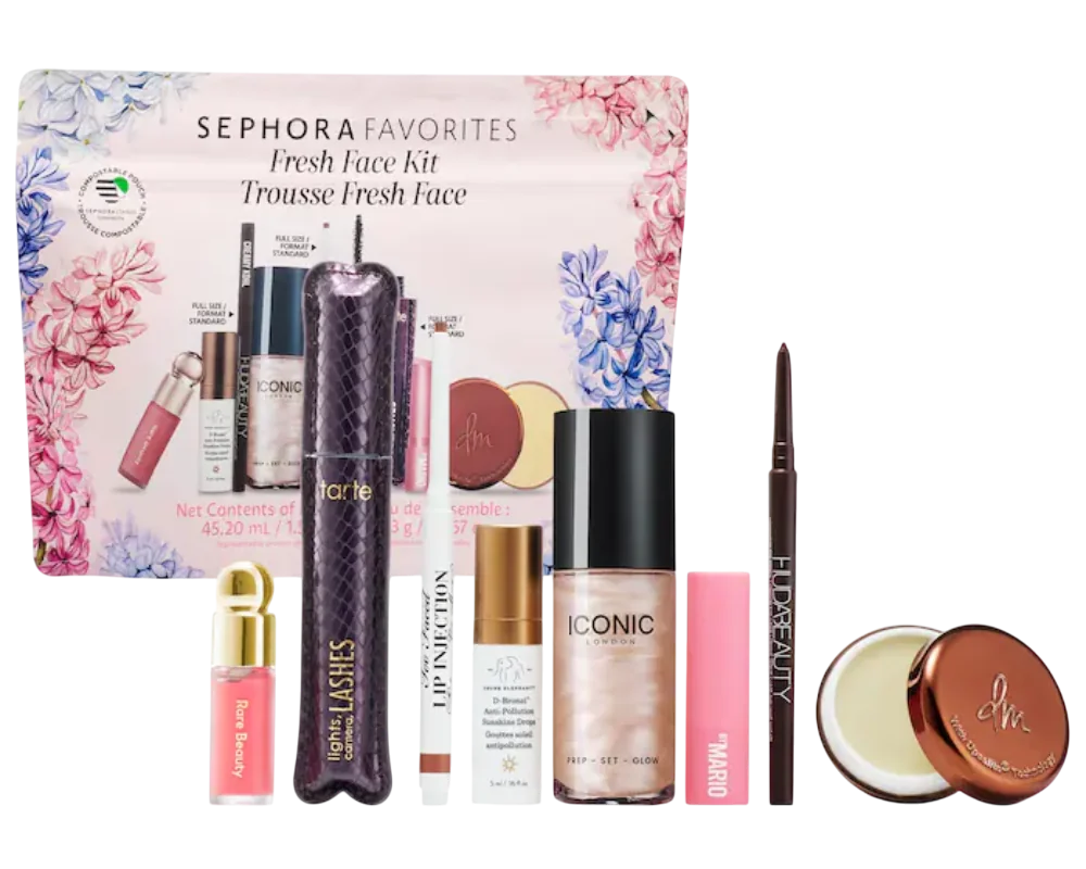 Sephora Favorites Fresh Face Makeup Kit - Clean Beauty Essentials
