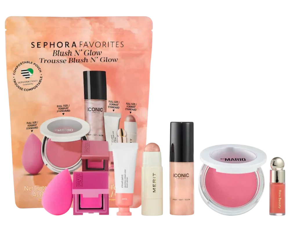 Sephora Favorites Blush N Glow Makeup Set - Cheeks and Highlighter