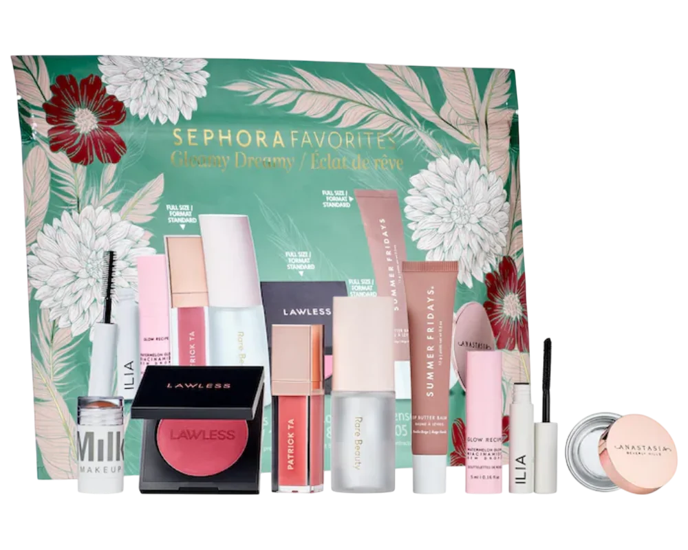 Glam Look Makeup Box - Highlighter and Contour